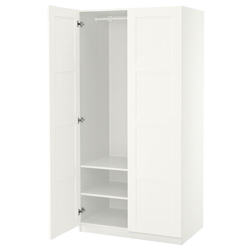 PAX/BERGSBO PAX gardırop, beyaz, 100x60x201 cm
