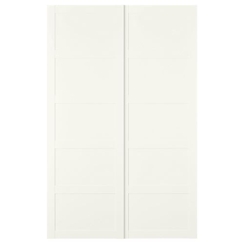 BERGSBO sürgü kapak, beyaz, 150x236 cm