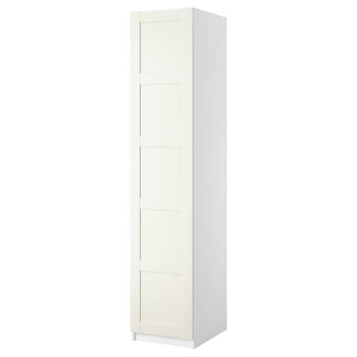 PAX/BERGSBO PAX gardırop, beyaz, 50x60x236 cm