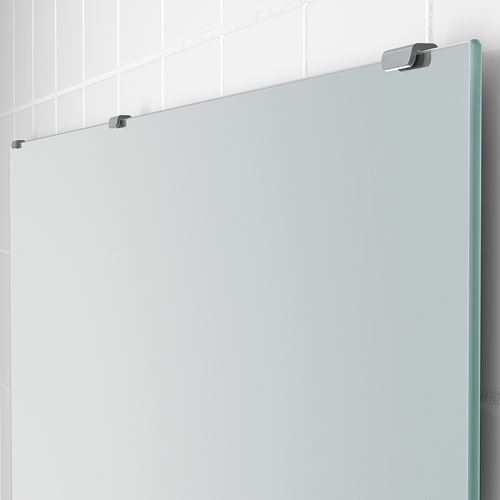 LETTAN banyo aynası, renksiz, 120x95 cm