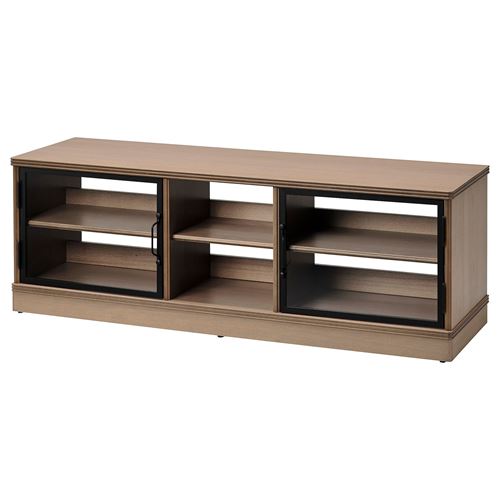 LANESUND tv sehpası, kahverengi, 161x47x55 cm