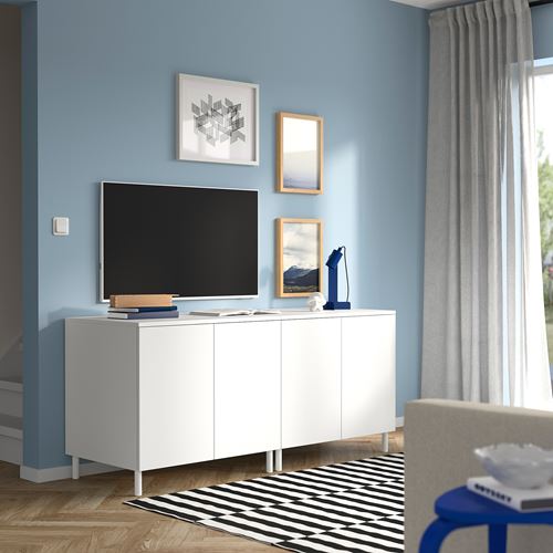 PLATSA/FONNES PLATSA dolap sistemi, beyaz, 160x57x73 cm