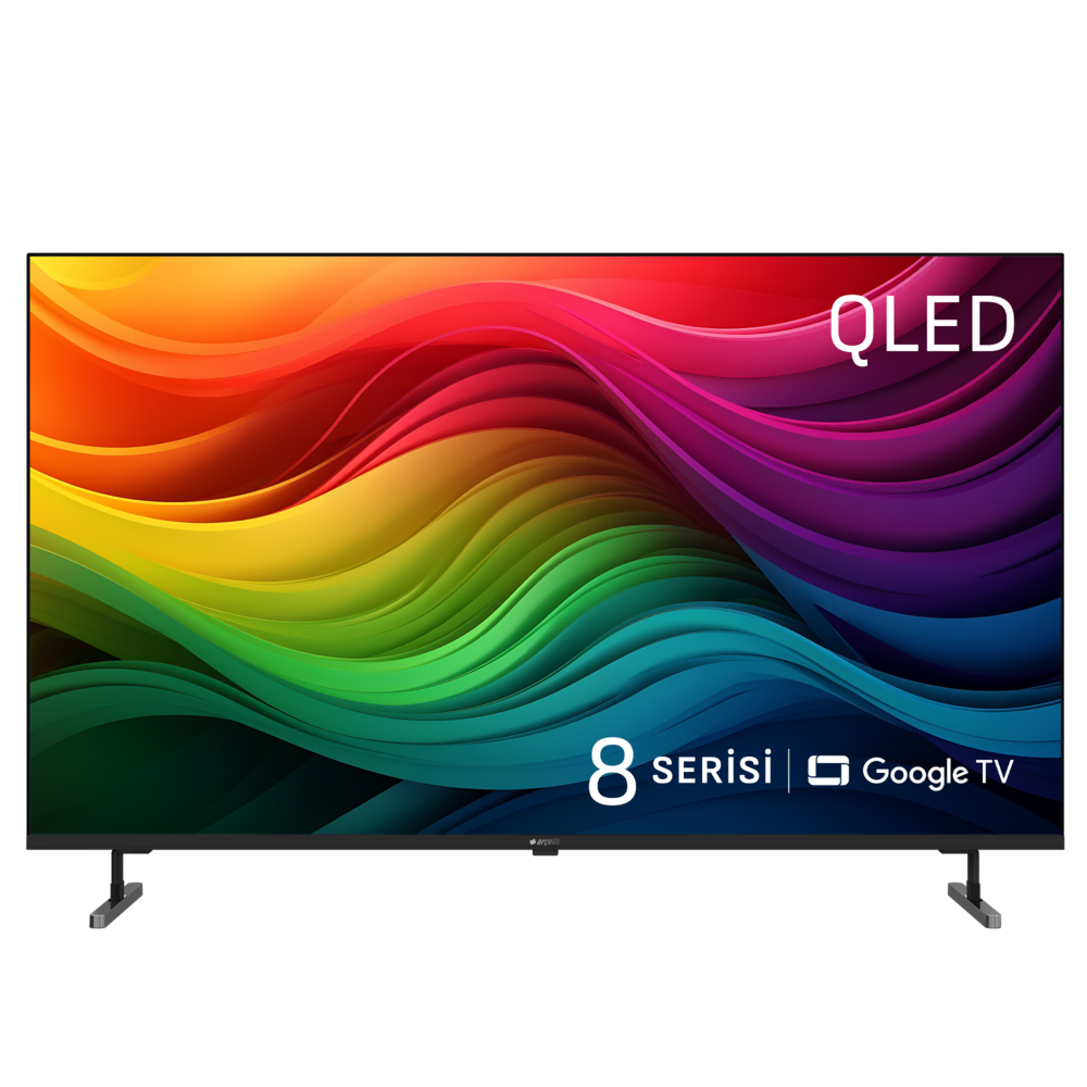 8 serisi QLED 65" 4K UHD Google TV - A 865 C Smart TV