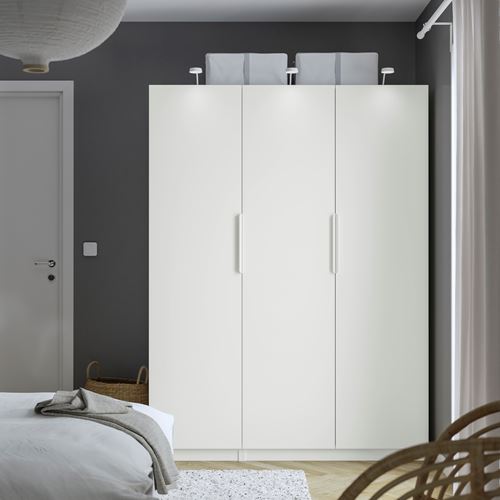 PAX/FORSAND PAX gardırop, beyaz, 150x60x201 cm