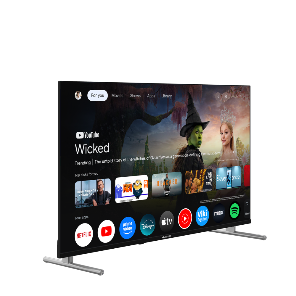 7 Serisi 43" UHD Google TV - A 743 C Smart TV