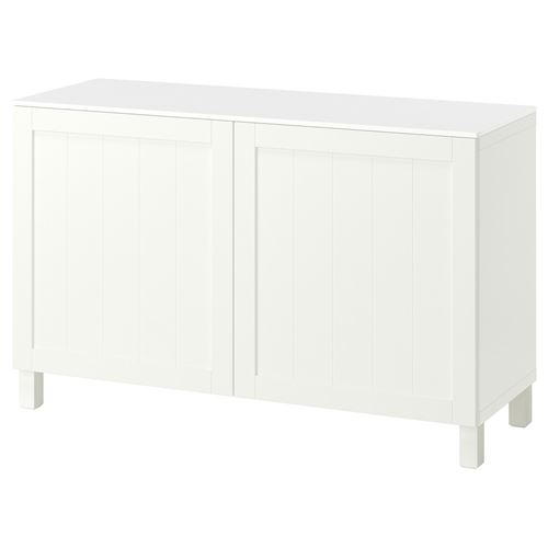 BESTÅ dolap kombinasyonu, beyaz, 120x42x75 cm, PIPMAKARE